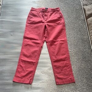 J. Crew Men's Bold Red Chinos